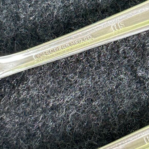 Vintage Statesman Silverplate Spoons – Washington, Jefferson, Adams, Set of 3 - Picture 10 of 12